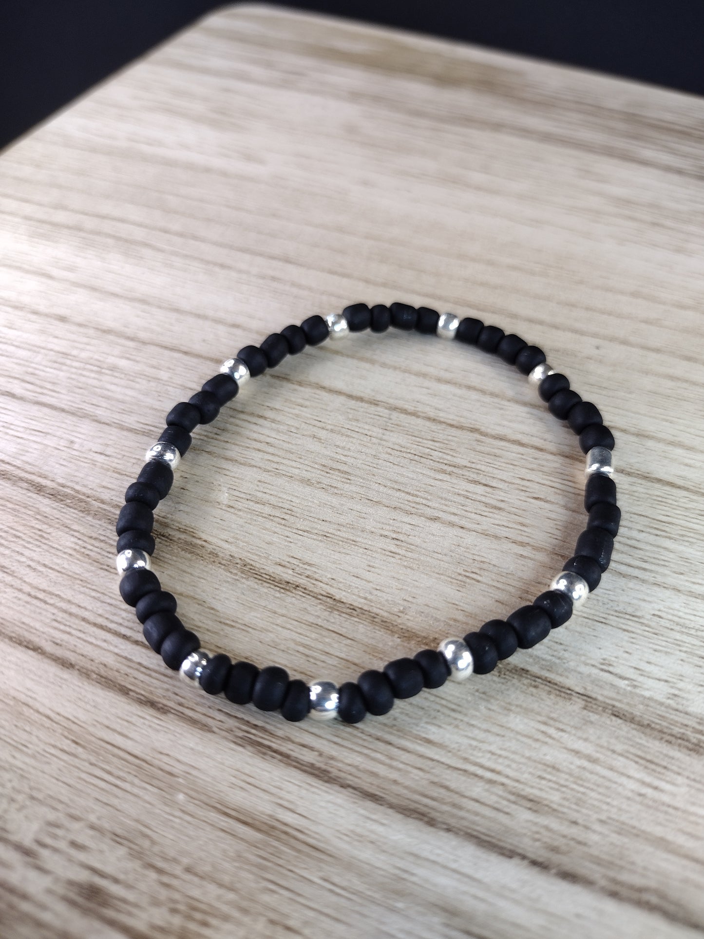Black Seed Bead Bracelet Pretty Pineapple Bead Pretty Pineapple Bead