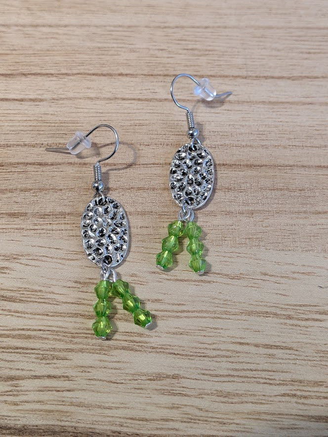 Lime Pop Earrings Pretty Pineapple Bead Pretty Pineapple Bead