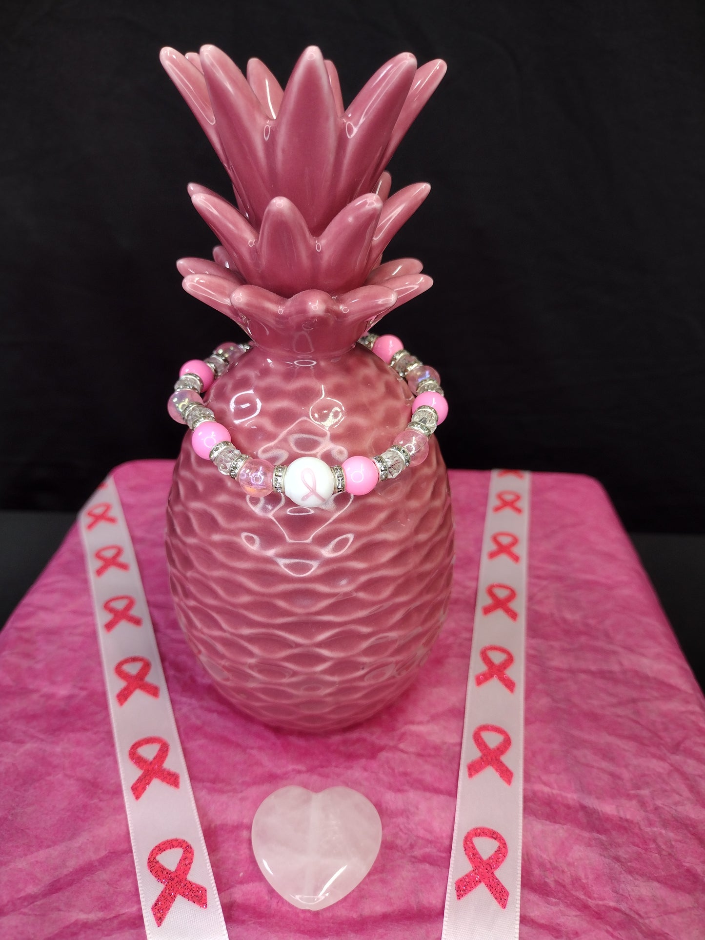 Pink Ribbon Bracelet