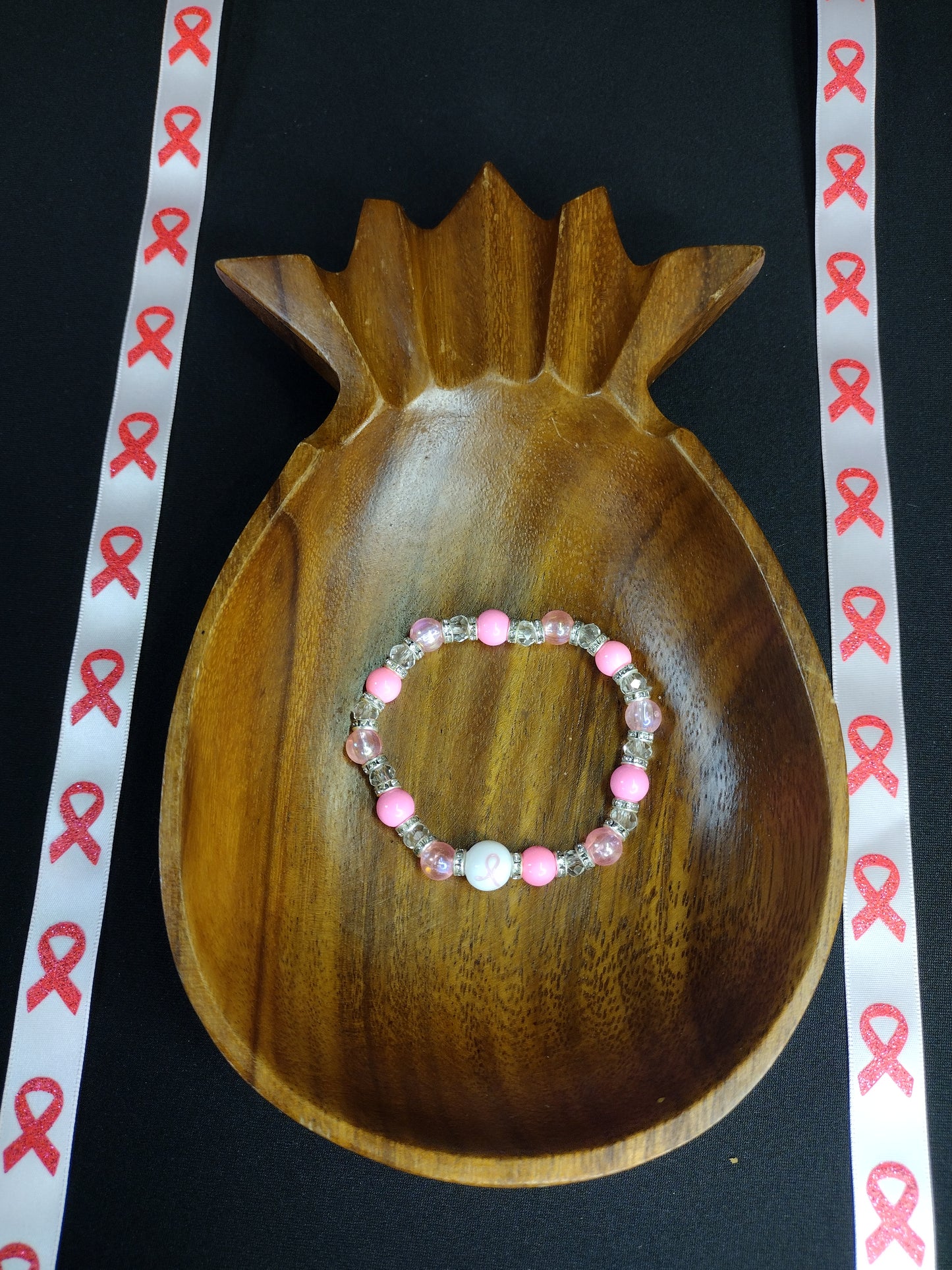 Pink Ribbon Bracelet