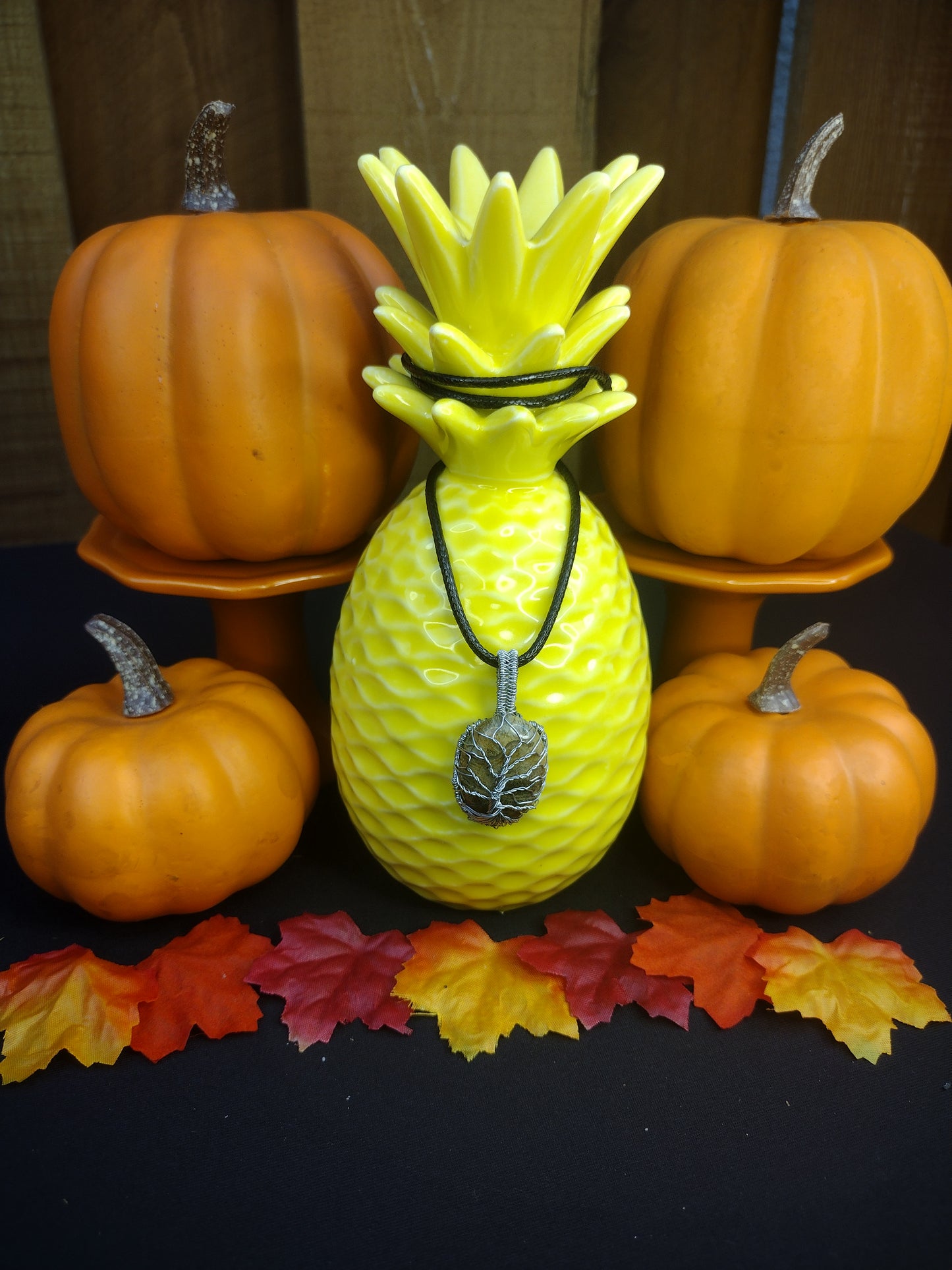 Tree Of Life Pendant Necklace Pretty Pineapple Bead Pretty Pineapple Bead