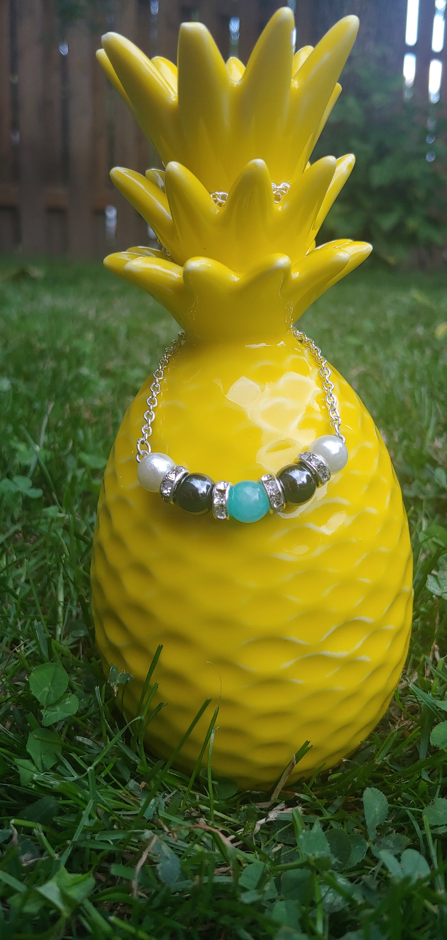 Bar Necklace Prettypineapplebead Prettypineapplebead