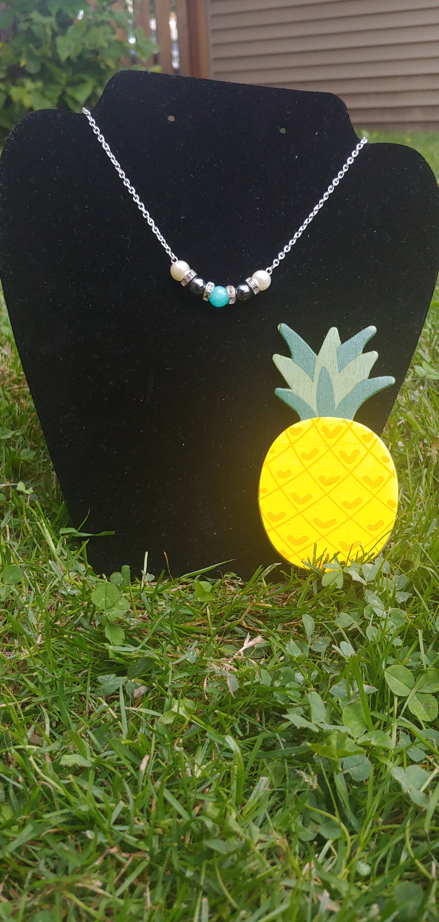 Bar Necklace Prettypineapplebead Prettypineapplebead