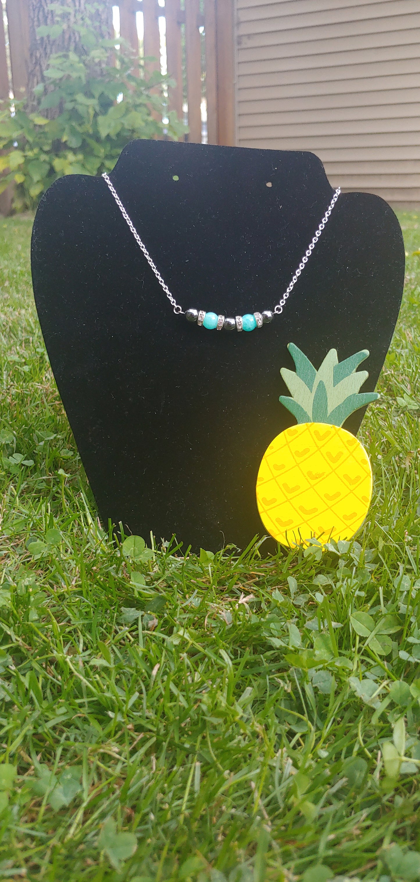 Bar Necklace Prettypineapplebead Prettypineapplebead