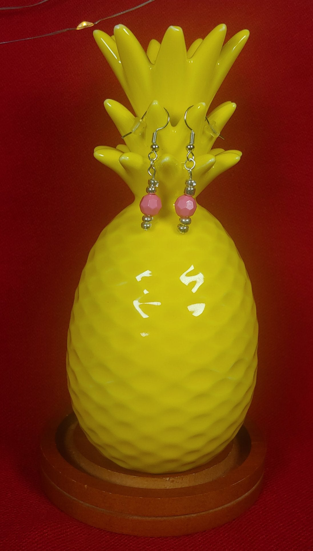 Coral Drop Earrings