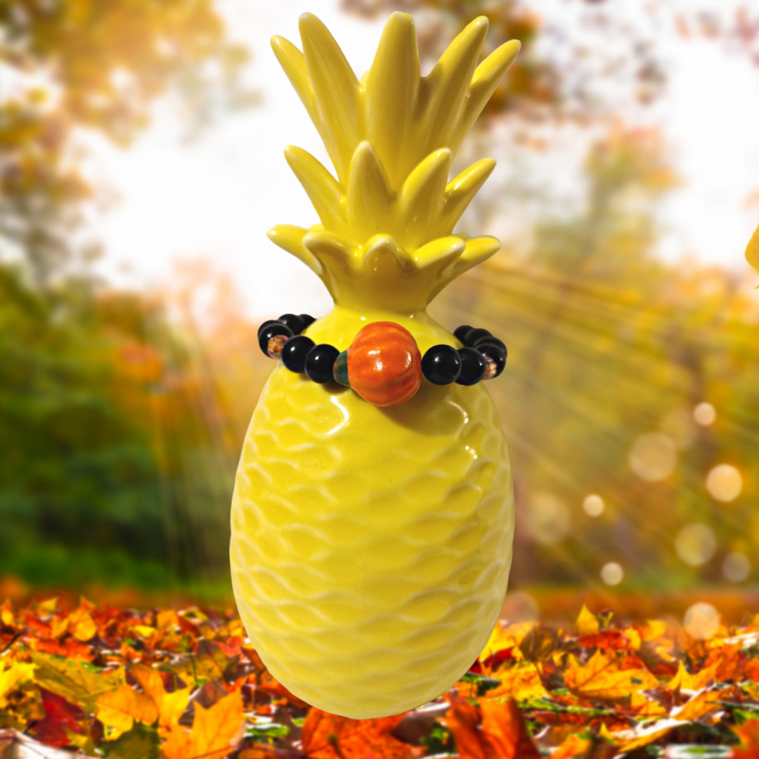 Pumpkin Bracelet Pretty Pineapple Bead Pretty Pineapple Bead