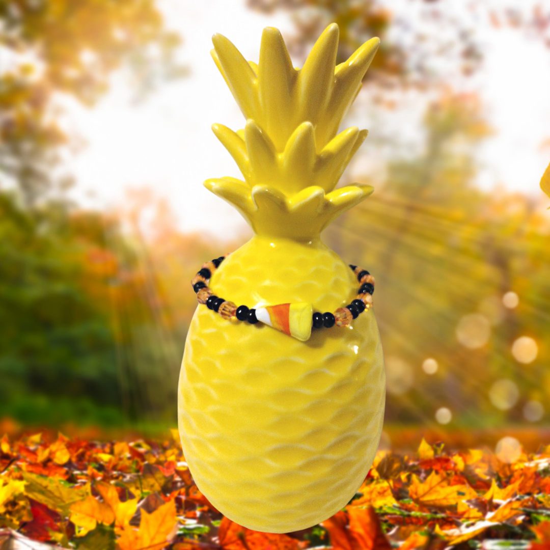 Candy Corn Bracelet Pretty Pineapple Bead Pretty Pineapple Bead