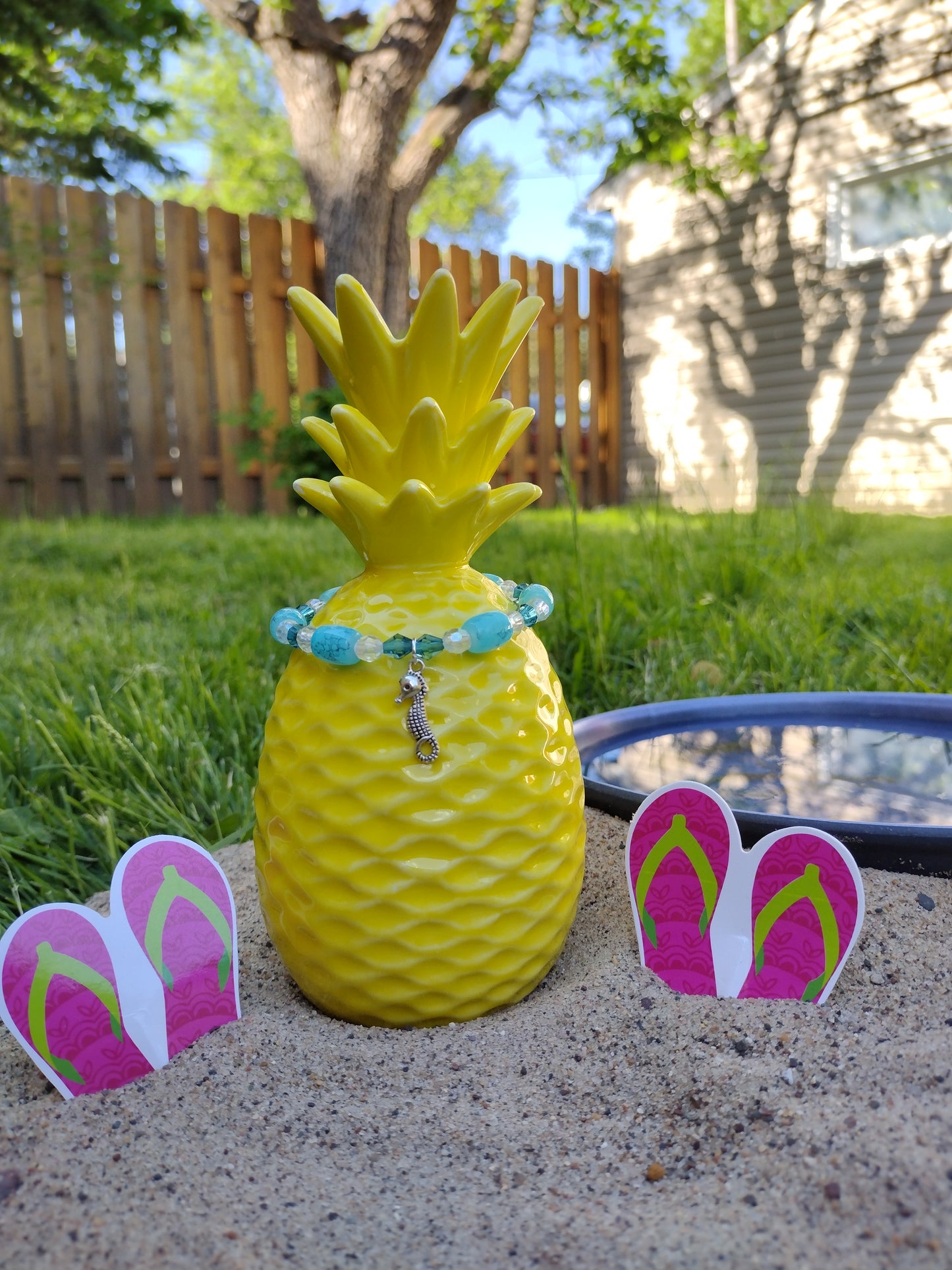 Seahorse Bracelet Pretty Pineapple Bead Pretty Pineapple Bead