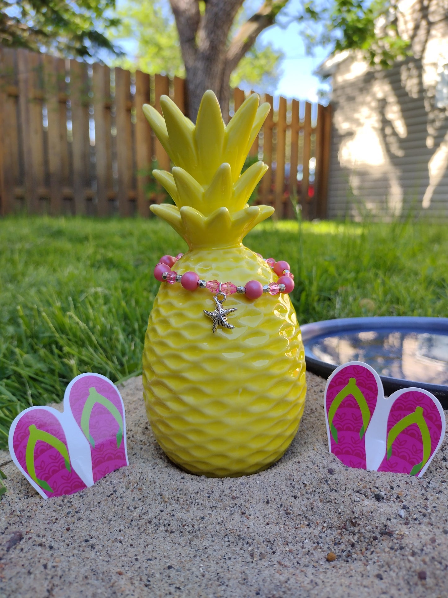 Starfish Bracelet Pretty Pineapple Bead Pretty Pineapple Bead