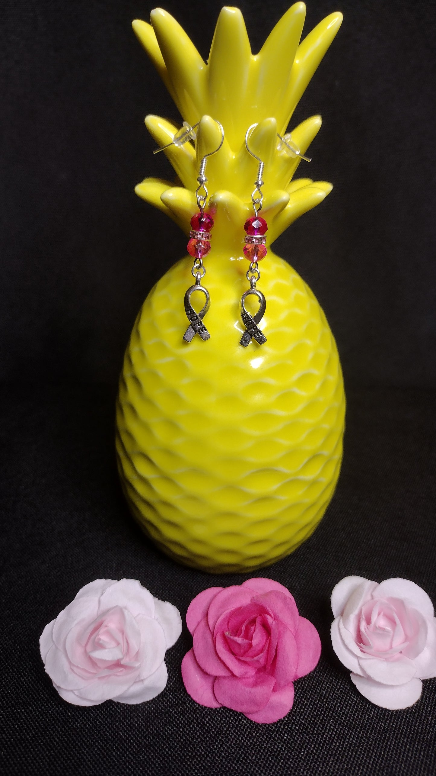 Hope Ribbon Earrings