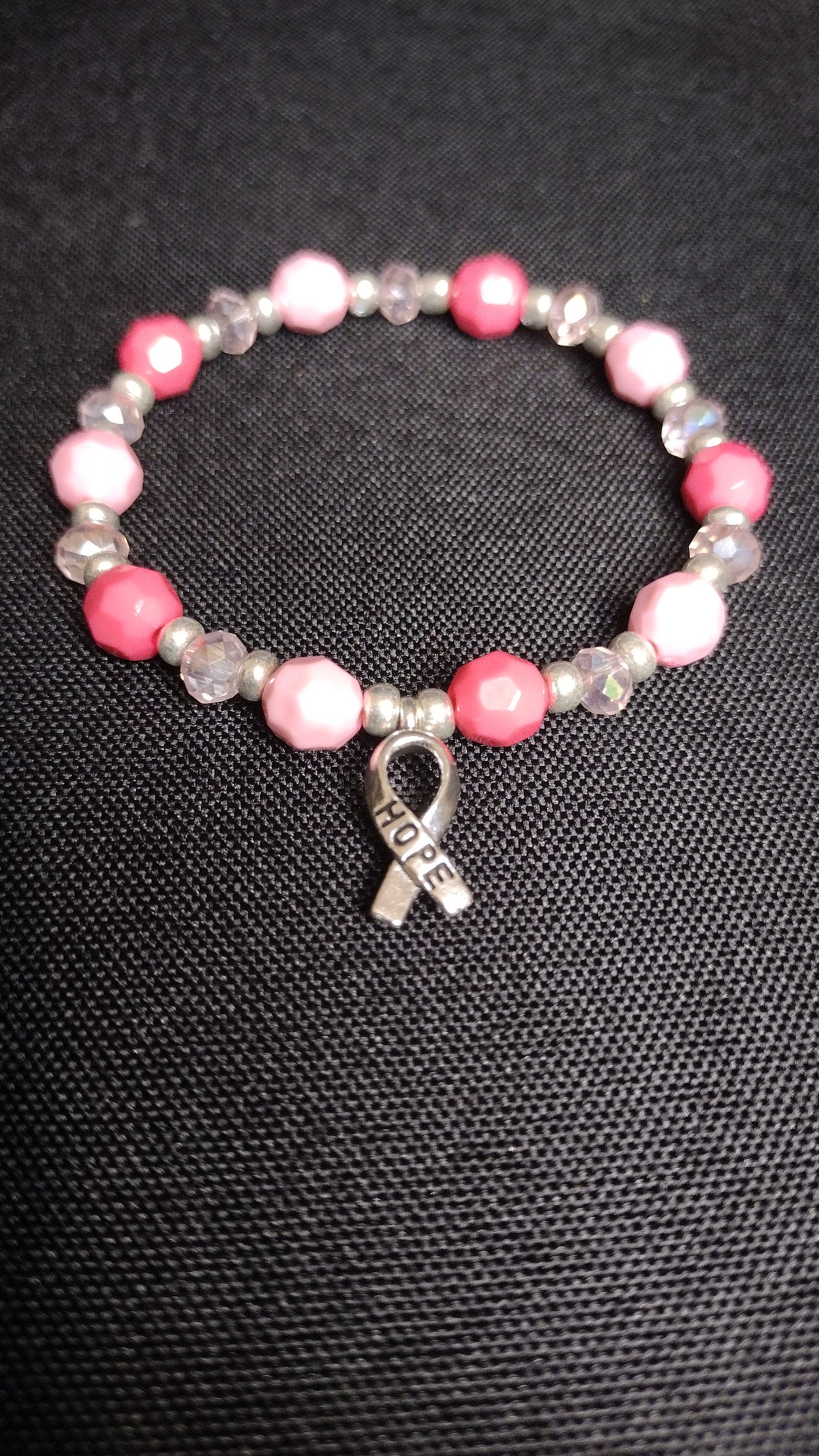 Pink Hope Bracelet Pretty Pineapple Bead Pretty Pineapple Bead