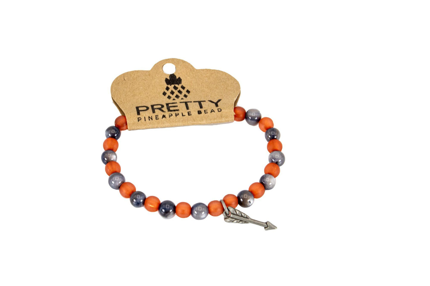 Red And Gray Arrow Bracelet freeshipping - Prettypineapplebead