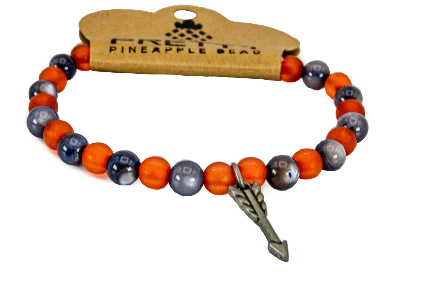 Red And Gray Arrow Bracelet freeshipping - Prettypineapplebead