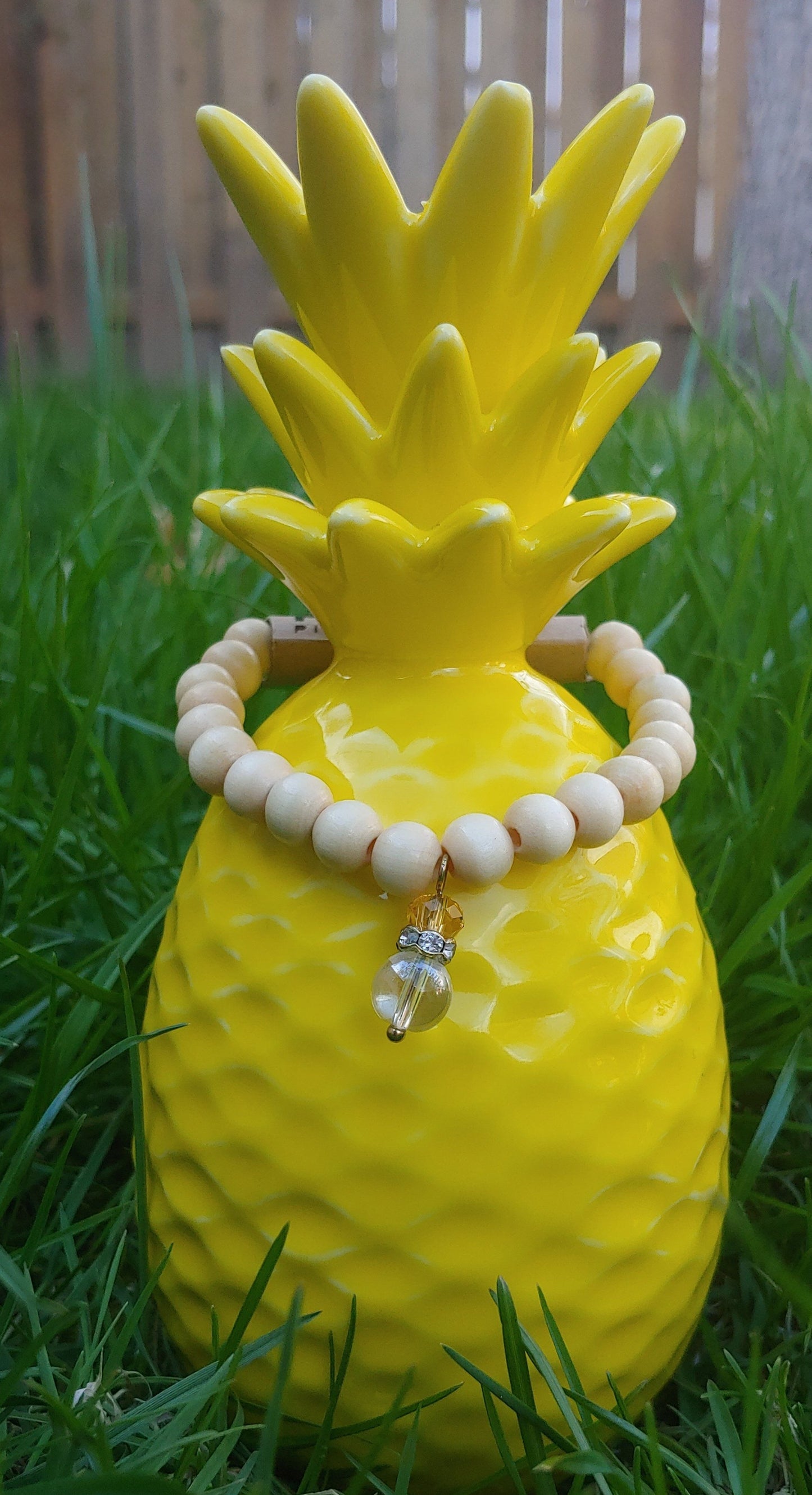 Wooden Stretchy Bracelets freeshipping - Prettypineapplebead