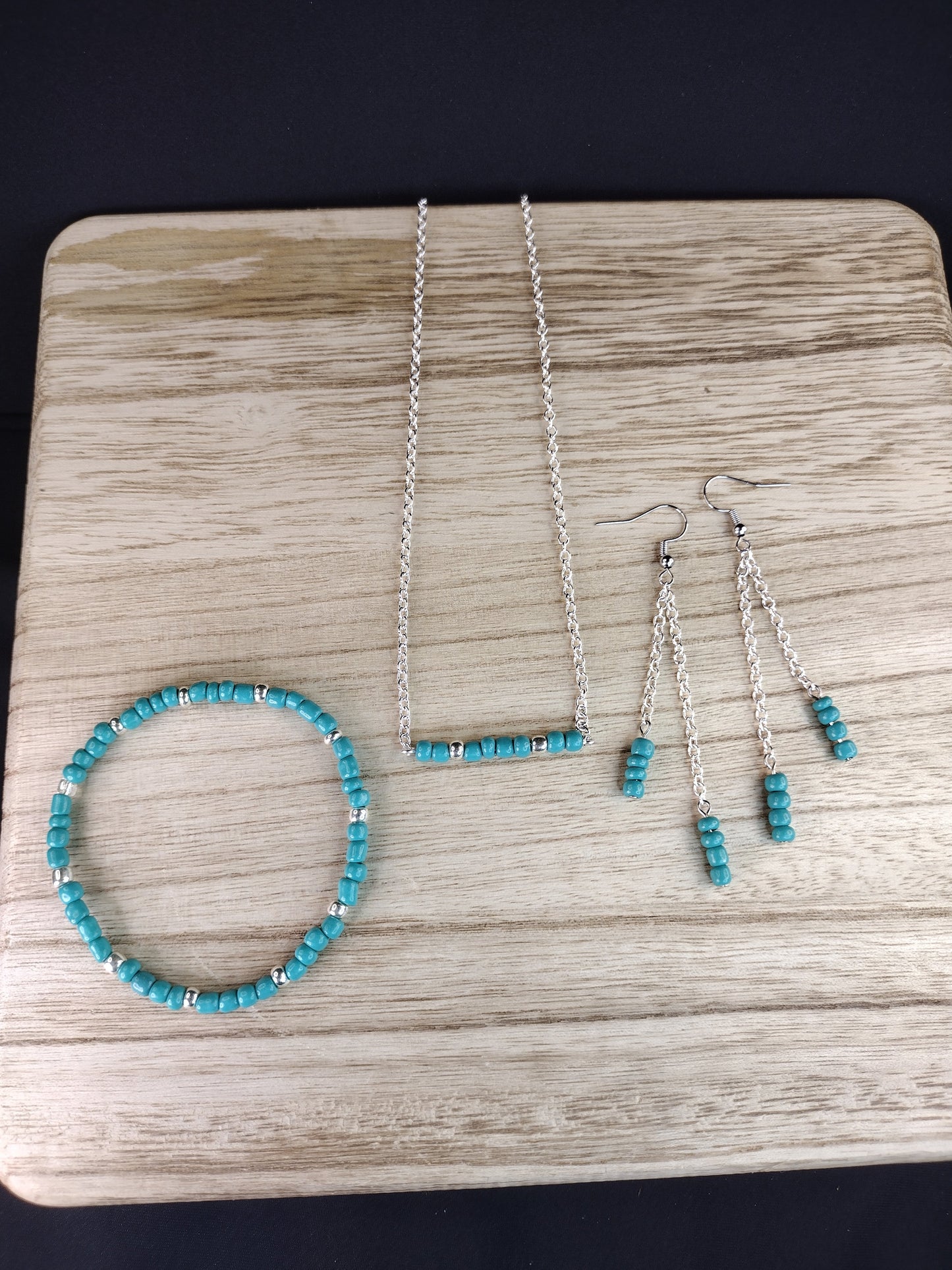 Turquoise Seed Bead Essential Color Collection