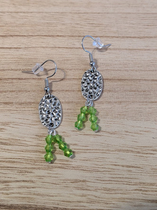 Lime Pop Earrings Pretty Pineapple Bead Pretty Pineapple Bead