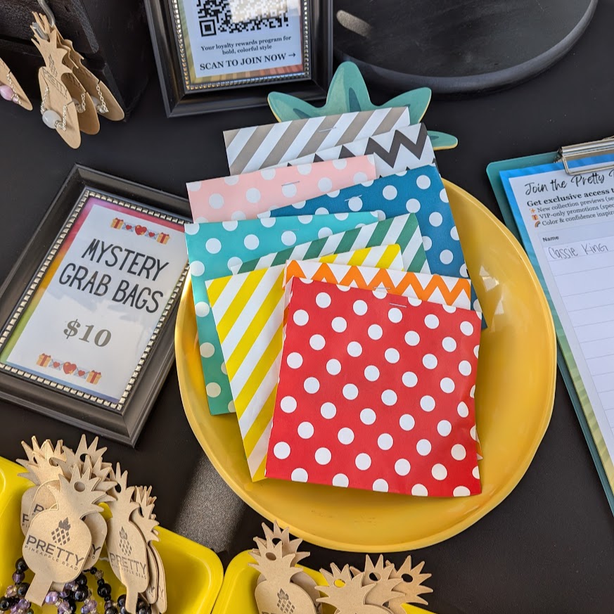 Mystery Grab Bags – The Ultimate Surprise Treat! Pretty Pineapple Bead Pretty Pineapple Bead