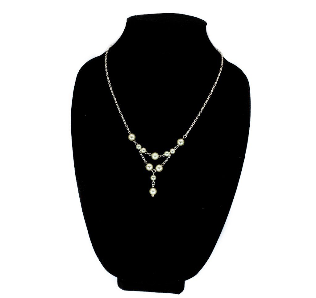 Classic Pearl Y-Shaped Necklace freeshipping - Prettypineapplebead