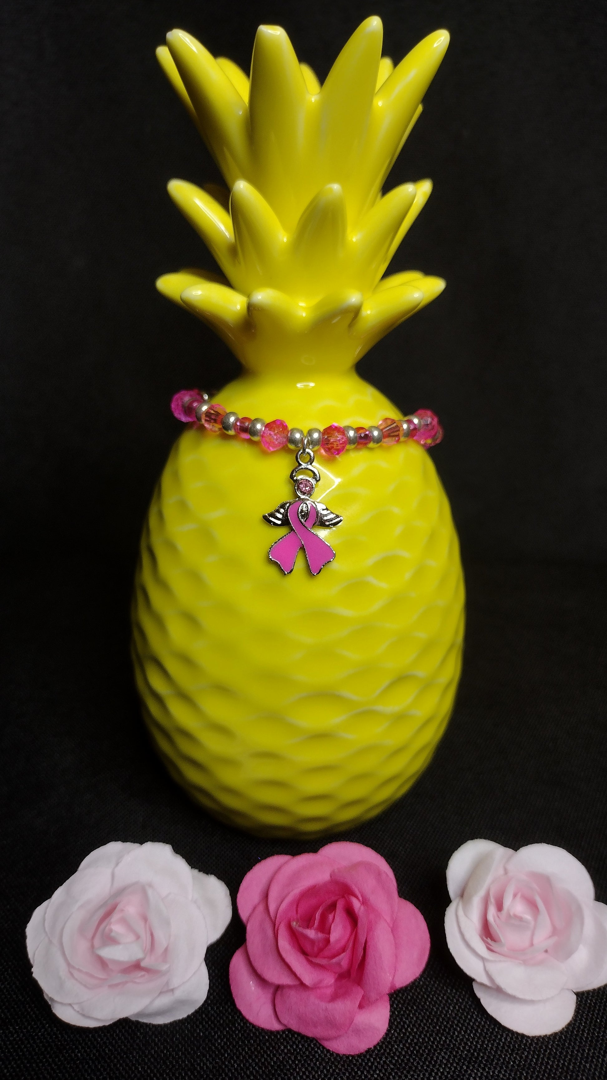 Angel Ribbon Bracelet Pretty Pineapple Bead Pretty Pineapple Bead